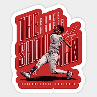 Bryce Harper Philadelphia The Showman Sticker